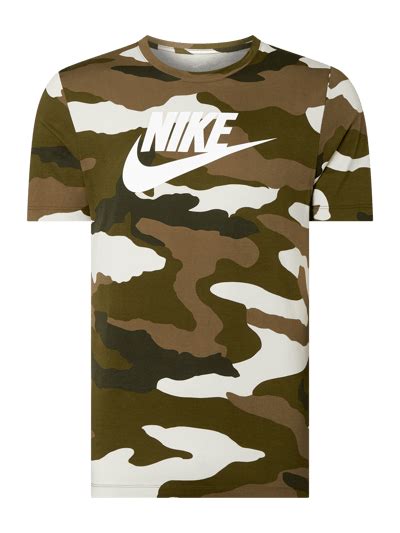 nike tshirt herren olivgrün